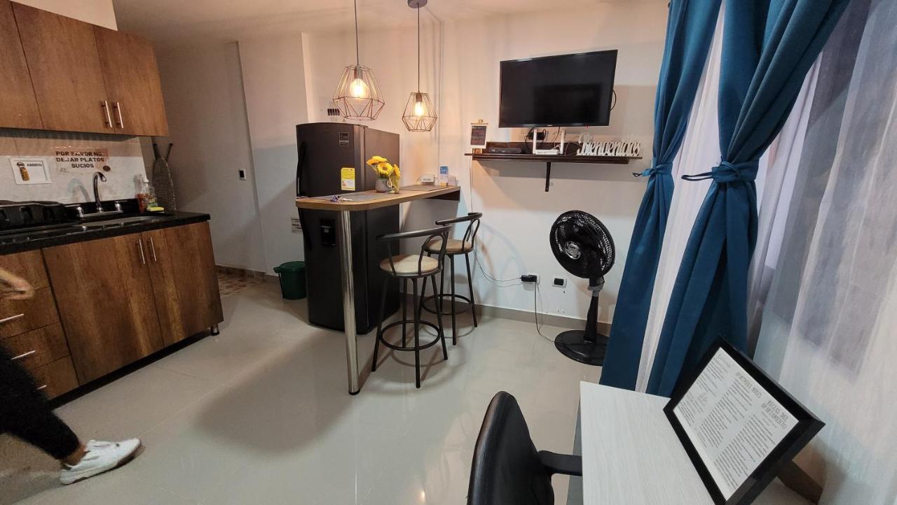 Апартаменты Andaliving Niquia Apartaestudio Бельо Экстерьер фото